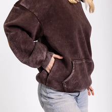 Load image into Gallery viewer, Kingdom Essential Snow Wash Hoodie - Forgiven - Coffee Bean